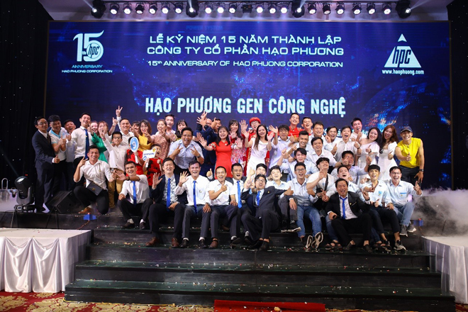 Đan Trường góp mặt tại tiệc tri ân 15 năm thành lập công ty Hạo Phương - 1