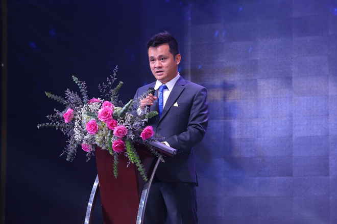 Ông Nguyễn Tất Dương, tổng giám đốc công ty cổ phần Hạo Phương tại sự kiện.