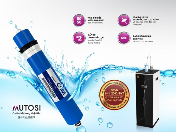 Sản phẩm Mutosi MP-350D tích hợp 3 chế độ nóng - lạnh - nguội