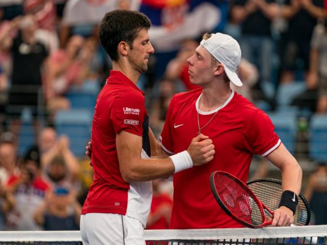 Thể thao - Trực tiếp tennis Djokovic - Shapovalov: Đòn quyết định đẳng cấp (ATP Cup) (Kết thúc)