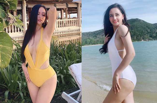 Mai Phương Thúy cũng tự tin hơn khi diện bikini.&nbsp;
