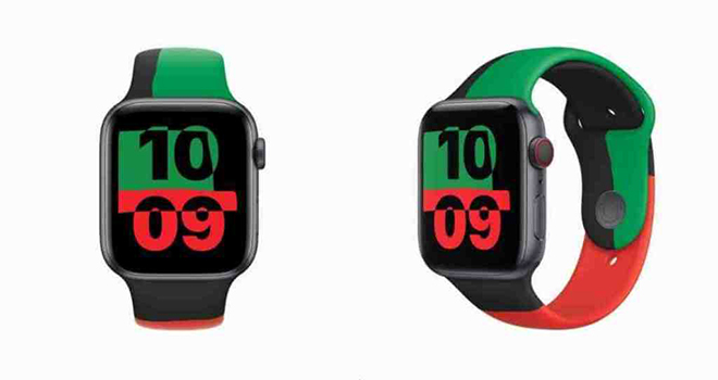Apple Watch Series 6 đã cho ra đời phiên bản hạn chế đặc biệt với màu sắc lá cờ 6 màu rất ấn tượng và lạ mắt. Smartwatch lá cờ 6 màu không chỉ là thiết bị đeo tay thông minh có nhiều tính năng hữu ích mà còn là một sản phẩm thẩm mỹ đẳng cấp để bạn thể hiện phong cách và niềm tự hào của mình.