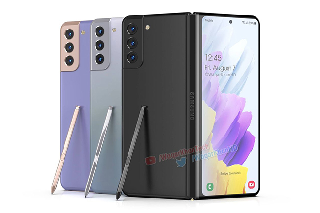 Galaxy Z Fold3 phô diễn với bút stylus tuyệt đẹp - 3