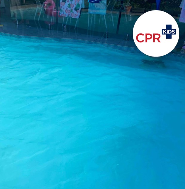 Thoạt nhìn, nhiều người khó có thể nhận ra điều gì trong bức ảnh bể bơi ngoài trời này. Ảnh: CPR Kids