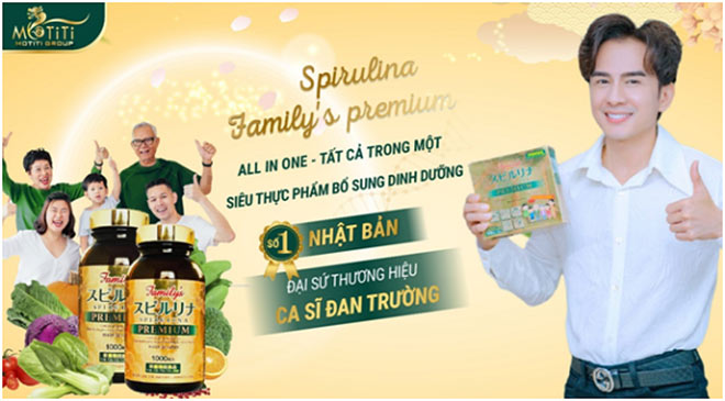 Tảo Nhật Spirulina - “Tấm lá chắn” bảo vệ sức khỏe gia đình mùa đại dịch. - 2