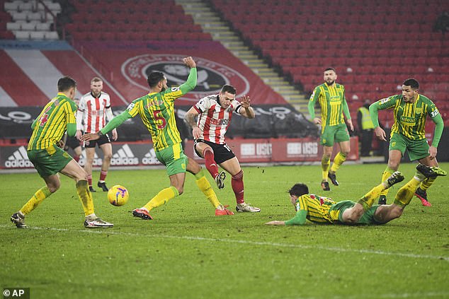 Sheffield United thể hiện quyết tâm lớn trước West Brom