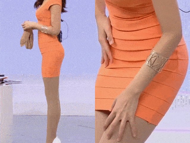 Thời trang - Thử "váy băng quấn" ngay trên sóng, MC kênh shopping "hot" trong phút chốc