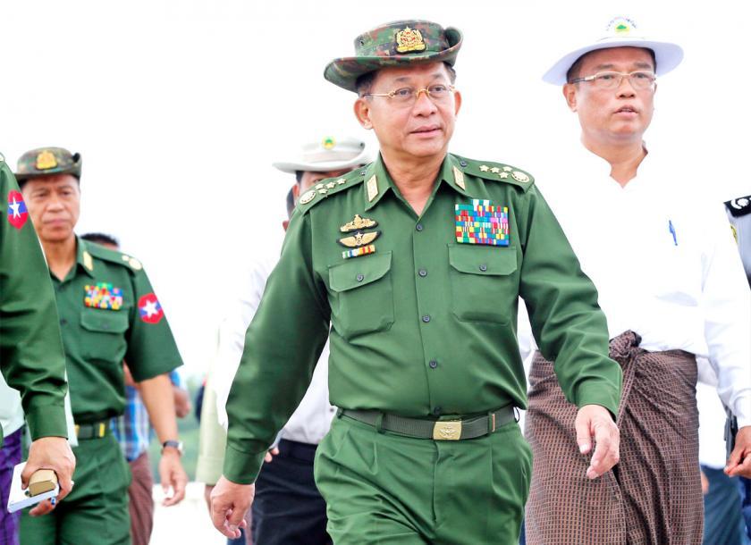 Tổng tư lệnh quân đội Myanmar, tướng Min Aung Hlaing muốn tổ chức bầu cử lại.
