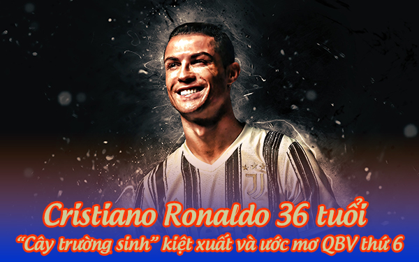 Cristiano Ronaldo 36 tuổi: &#34;Cây trường sinh&#34; kiệt xuất và ước mơ QBV thứ 6 - 2