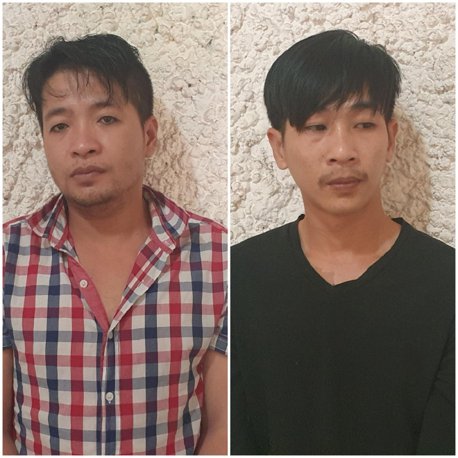 Tứ và Sự (bên trái sang)