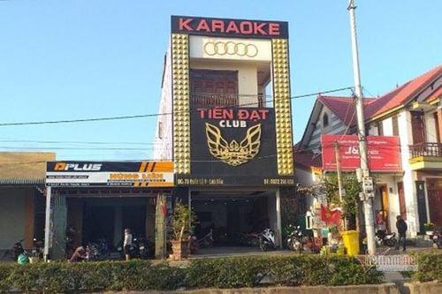 Quán Karaoke, nơi xảy ra sự việc.