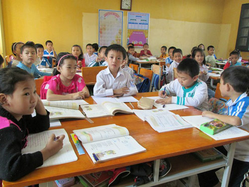 Một số địa phương cấm giáo viên không được giao bài tập về nhà cho học sinh vào dịp Tết. Ảnh minh họa: Q.Anh
