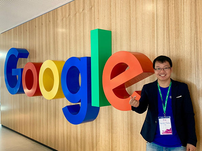 Dịp công tác Google Sydney của Vũ Nguyên Thắng
