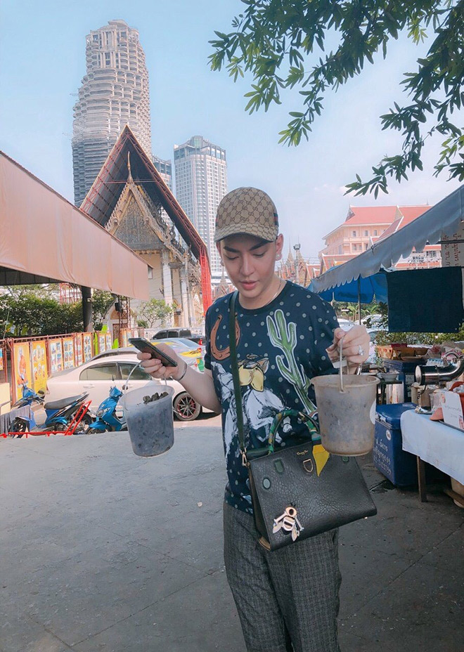 Lưu Duy đi du lịch tận hưởng sau những ngày làm việc mệt mỏi