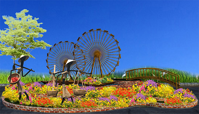 Chợ hoa Xuân Bình Điền 2021: Trăm hoa đua sắc! - 3