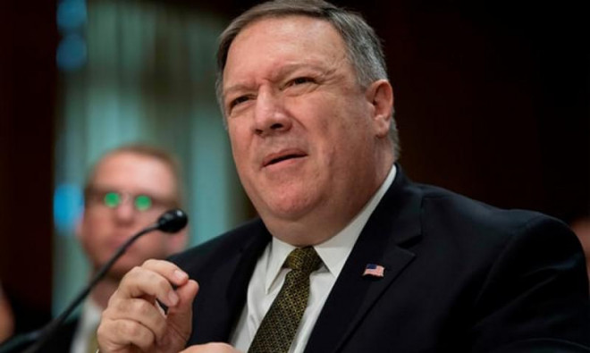 Cựu Ngoại trưởng Mỹ Mike Pompeo.