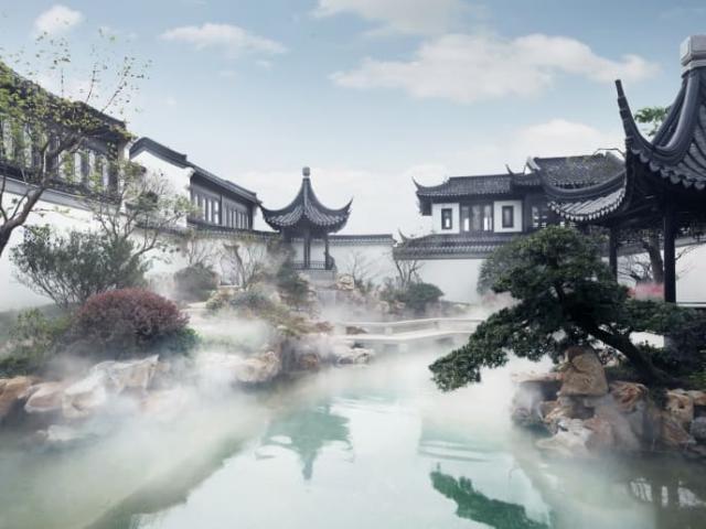 Du lịch - Trào lưu xây biệt thự đẹp như tiên cảnh của các đại gia Trung Quốc khiến du khách trầm trồ