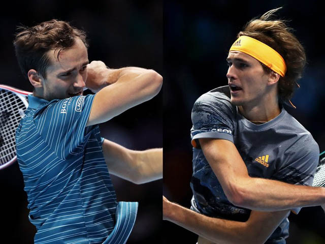 Thể thao - Trực tiếp tennis Zverev - Medvedev: Bản lĩnh tay vợt người Nga (Kết thúc)