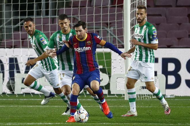 Trực tiếp bóng đá Real Betis - Barcelona: Chờ Messi "nổ súng", bản lĩnh cựu vương - 9