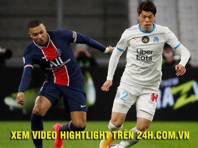 Video Marseille - PSG: Mbappe ghi bàn thần tốc, thẻ đỏ phút 90