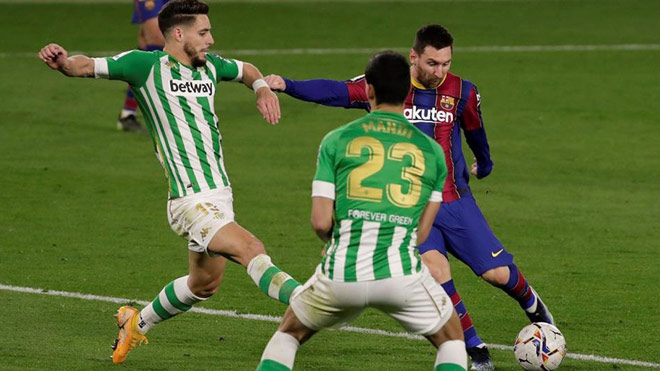Messi ghi bàn sau 136 giây vào sân, Barca ngược dòng thắng nghẹt thở - 1