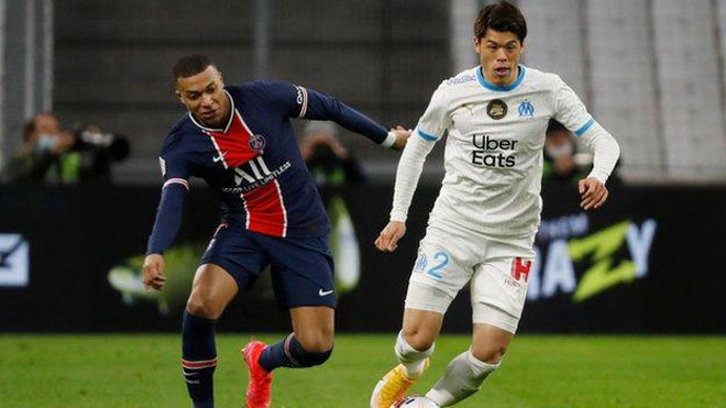 Video Marseille - PSG: Mbappe ghi bàn thần tốc, thẻ đỏ phút 90 - 1