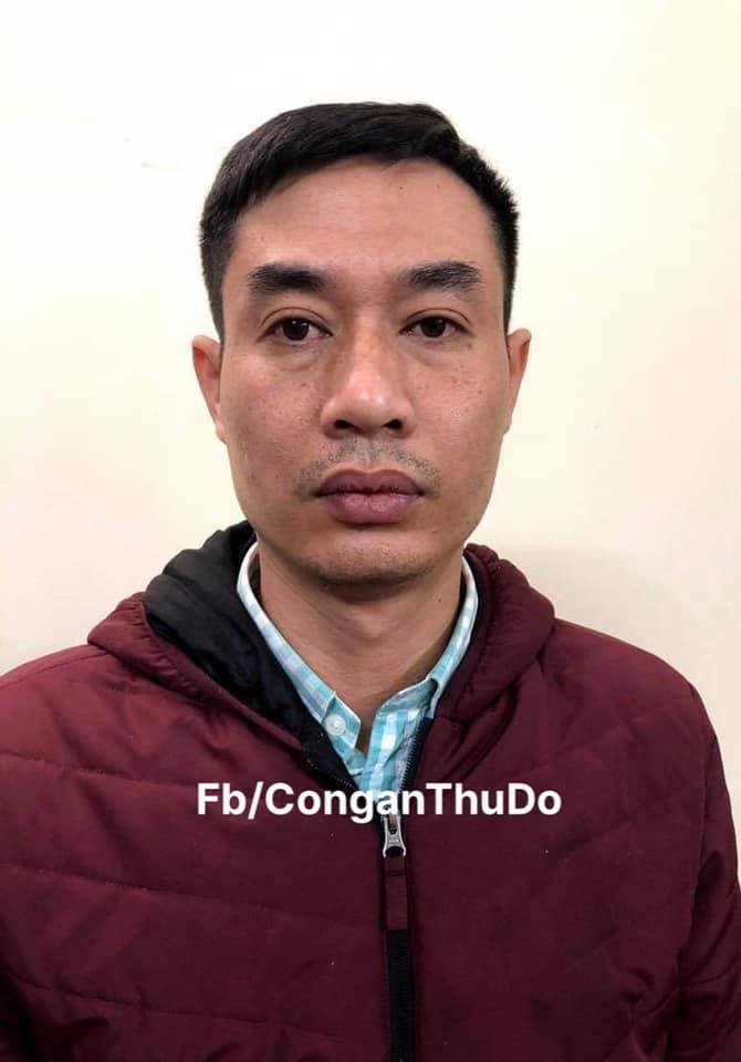 Trần Minh Tiến, một trong những đối tượng có mặt trên chiếc xe Toyota Fortuner.