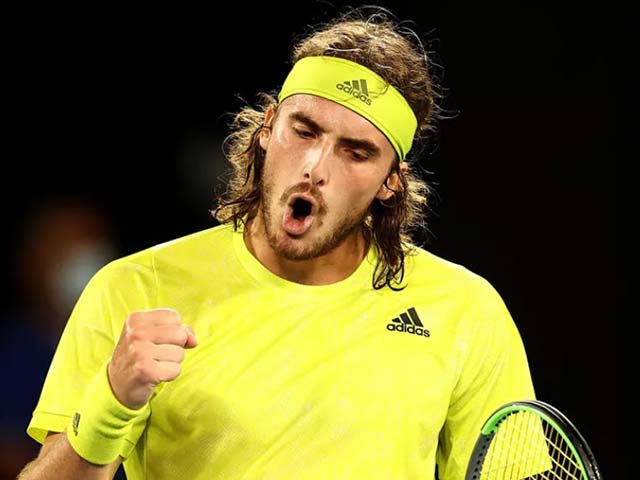 Thể thao - Video tennis Tsitsipas - Simon: Hủy diệt chóng vánh, "cơn mưa" lỗi kép