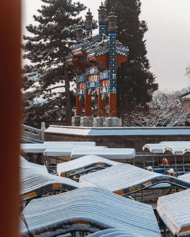 Khung cảnh tuyết rơi đẹp như tranh vẽ tại “cung điện mùa hè” Di Hòa Viên - 4
