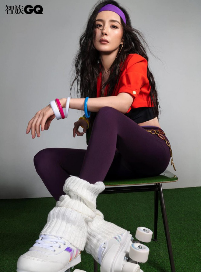 Dương Mịch được khen hết lời khi chọn phong cách “nổi loạn” đầy màu sắc trên bìa GQ - 6