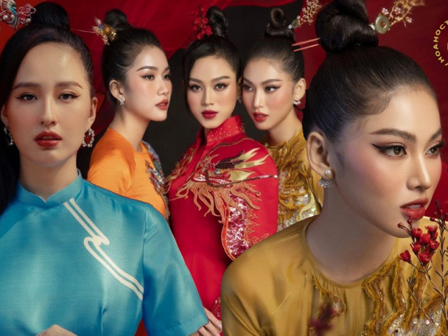 Thời trang - Học ngay mỹ nhân Việt cách diện trang phục Tết vừa thời trang mà không lo bị nóng