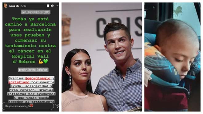Ronaldo bạo chi cứu bệnh nhi ung thư, bạn gái CR7 diện đồ đẹp "nhức mắt" - 1