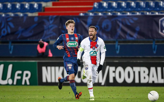 Video Caen - PSG: Nỗi buồn Neymar, hú vía cuối trận - 3