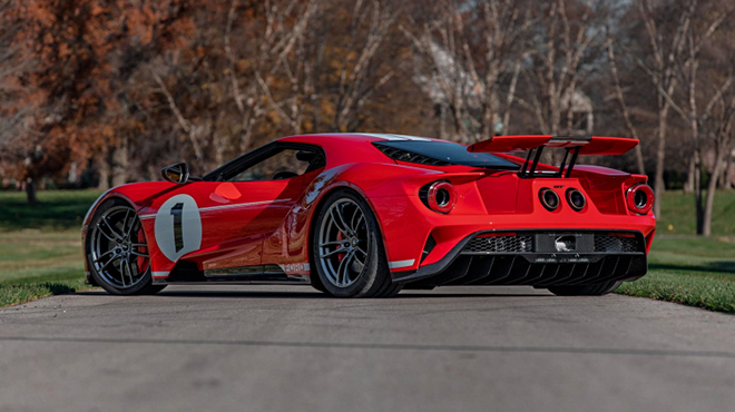 Siêu xe Ford GT 67 Heritage Edition chạy lướt rao đấu giá bán triệu đô - 3