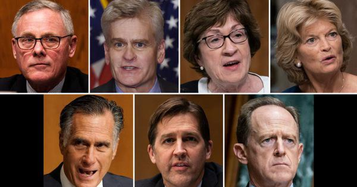 Thế giới - Các thượng nghị sĩ Cộng hòa "bỏ rơi" ông Trump nói gì?