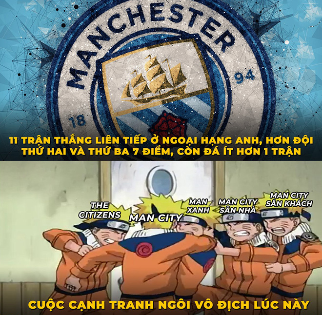 Cuộc cạnh tranh ngôi vô địch ngoại hạng Anh thời điểm hiện tại.