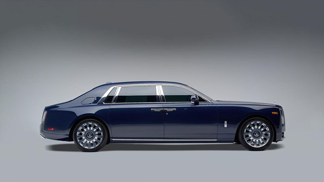 Rolls-Royce đã đợi 1 cái cây tự đổ để dùng gỗ làm nội thất cho chiếc Phantom đặc biệt này - 4