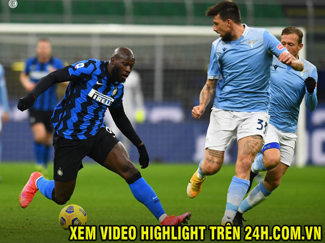 Bóng đá - Video Inter Milan - Lazio: Lukaku thăng hoa, vỡ òa "lên đỉnh"