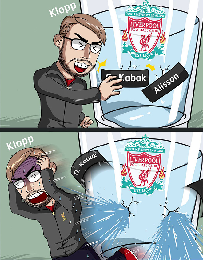 Hàng thủ thảm họa của Liverpool ở mùa giải năm nay.