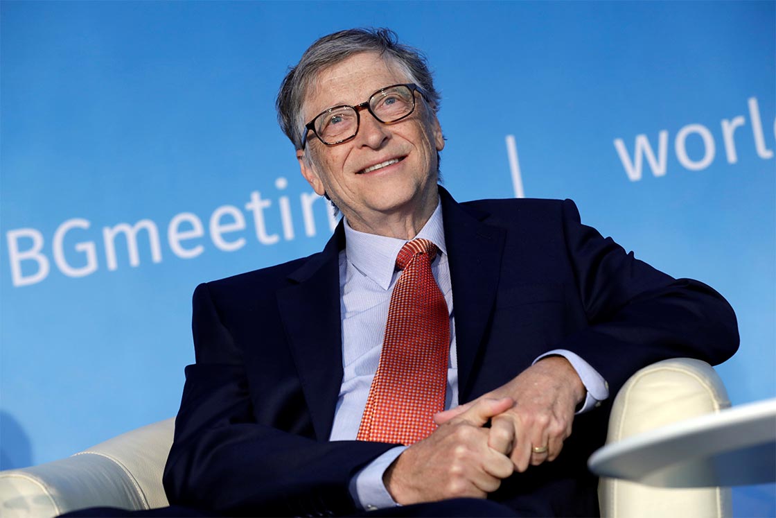 Tỷ phú Bill Gates muốn dùng tiền của mình để giúp thế giới đối phó biến đổi khí hậu (ảnh: Daily Mail)