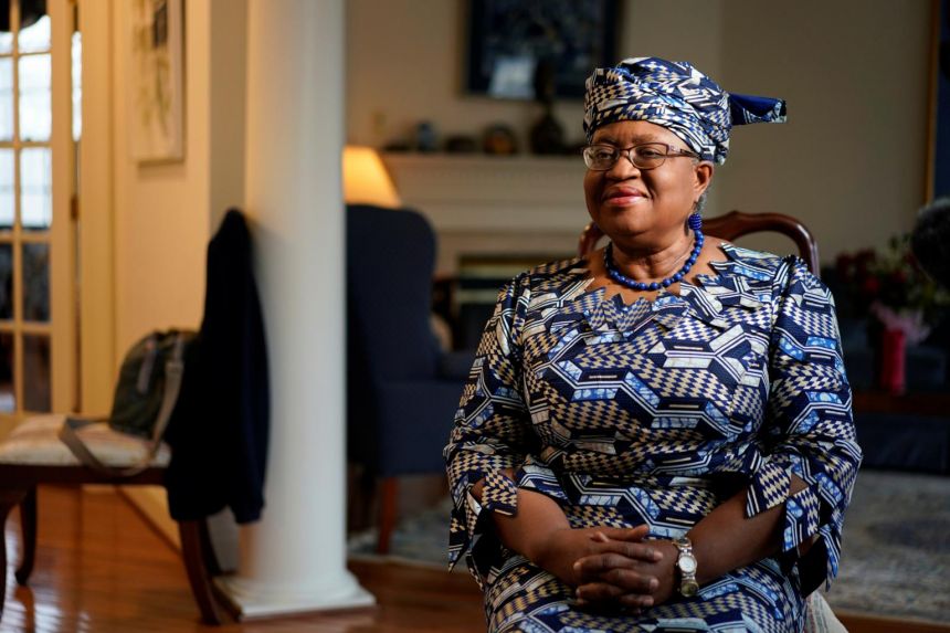 Bà Ngozi Okonjo-Iweala được bổ nhiệm làm tổng giám đốc WTO. Ảnh: Reuters