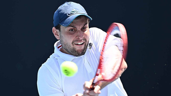Trực tiếp tennis Dimitrov - Karatsev: &#34;Tiểu Federer&#34; thua sốc, Karatsev giành vé bán kết (Kết thúc) - 4