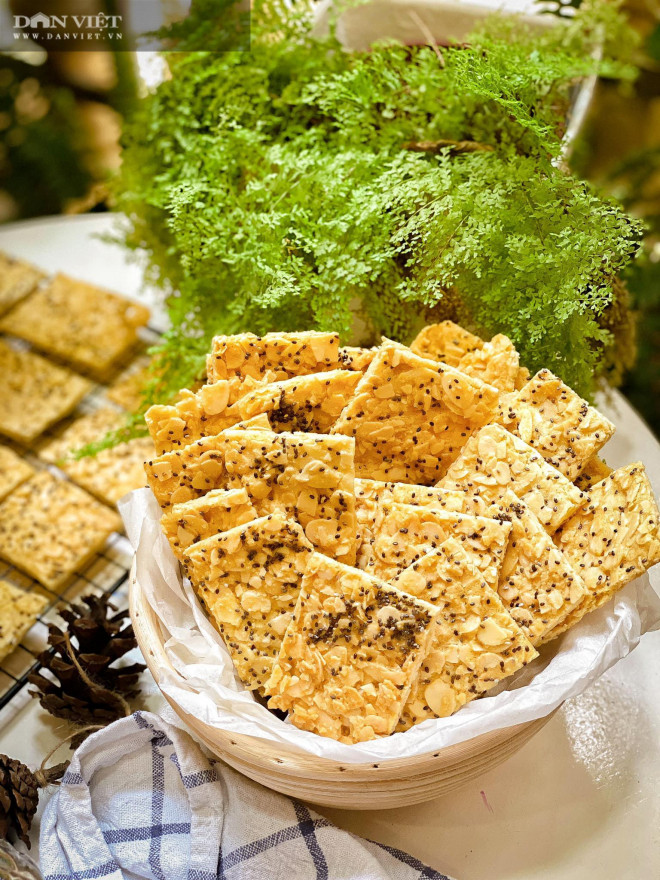 Tuyệt chiêu làm bánh ngói hạnh nhân thơm ngon, ăn không sợ béo - 2