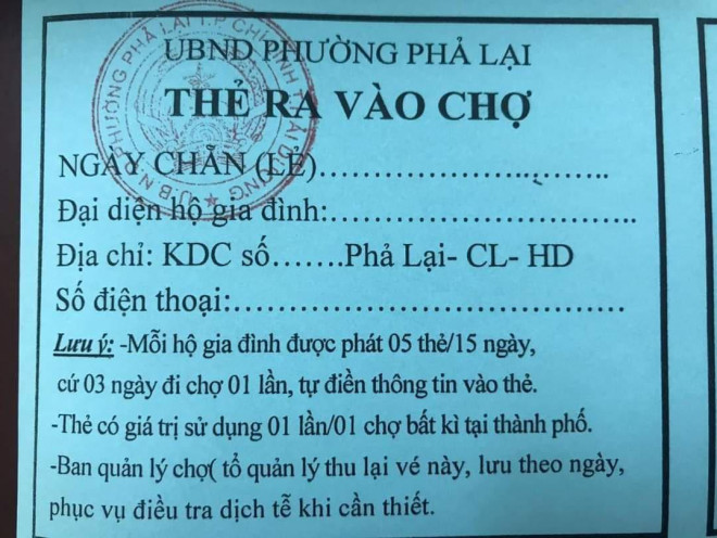 Người dân tâm dịch Chí Linh quay lại “thời kỳ tem phiếu” để quyết thắng COVID-19 - 3