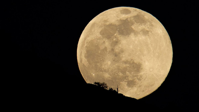 Siêu trăng được chụp ở Mỹ năm 2020 - Ảnh: EURO NEWS