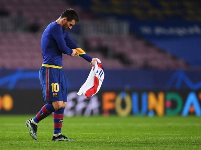 Bóng đá - Barcelona thua thảm, nguy cơ sớm "trắng tay": Mất Messi luôn vào tay PSG?