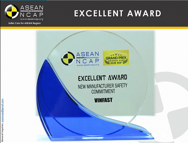 Vinfast đoạt giải cao về an toàn Asean Ncap Grand Prix Awards - 8