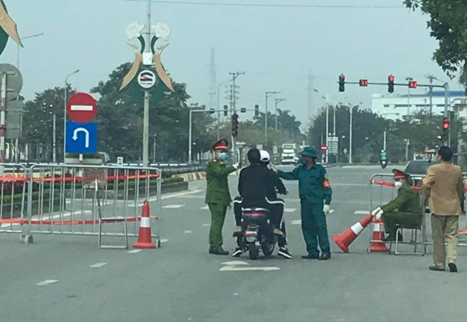 Một chốt phòng chống dịch ở Hải Dương - Ảnh minh họa