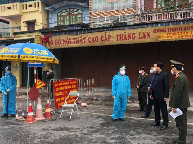 Tin tức trong ngày - Bí thư Hải Dương phê bình lãnh đạo huyện Cẩm Giàng trong chống dịch Covid-19