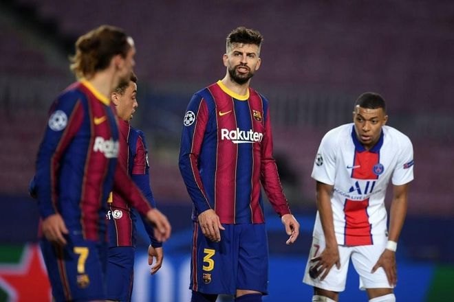 HLV Koeman đối diện nguy cơ "bật bãi" sau khi Barca thua thảm PSG 1-4 ở Champions League